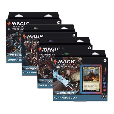 Universes Beyond: Warhammer 40,000 - Set of 4 Commander Decks