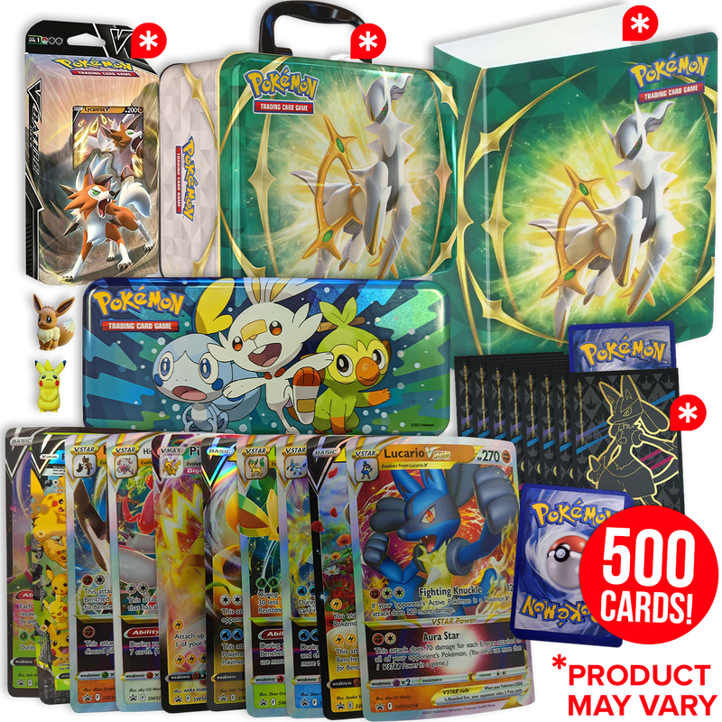 Pokemon Gift Box | 500 Pokemon Cards and More!