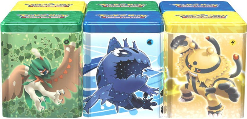 Stacking Tin Display (Water/Grass/Electric) Stacking Tin Display (Water/Grass/Electric)