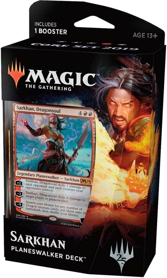 Core Set 2019 - Planeswalker Deck (Sarkhan) Core Set 2019 - Planeswalker Deck (Sarkhan)