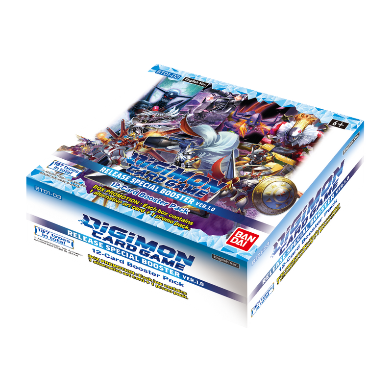 Digimon: V1.0 Booster Box Digimon: V1.0 Booster Box