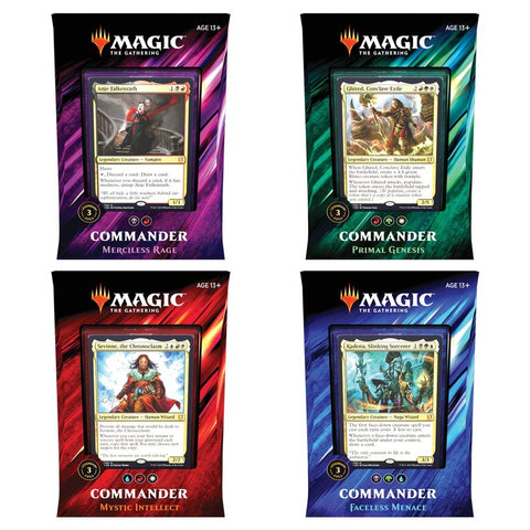Commander 2019: Set of 4
